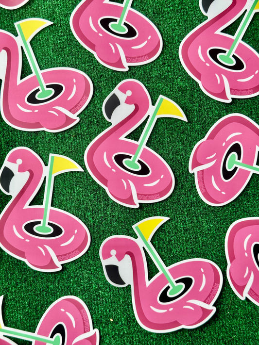 Floats ‘n Holes Logo Sticker